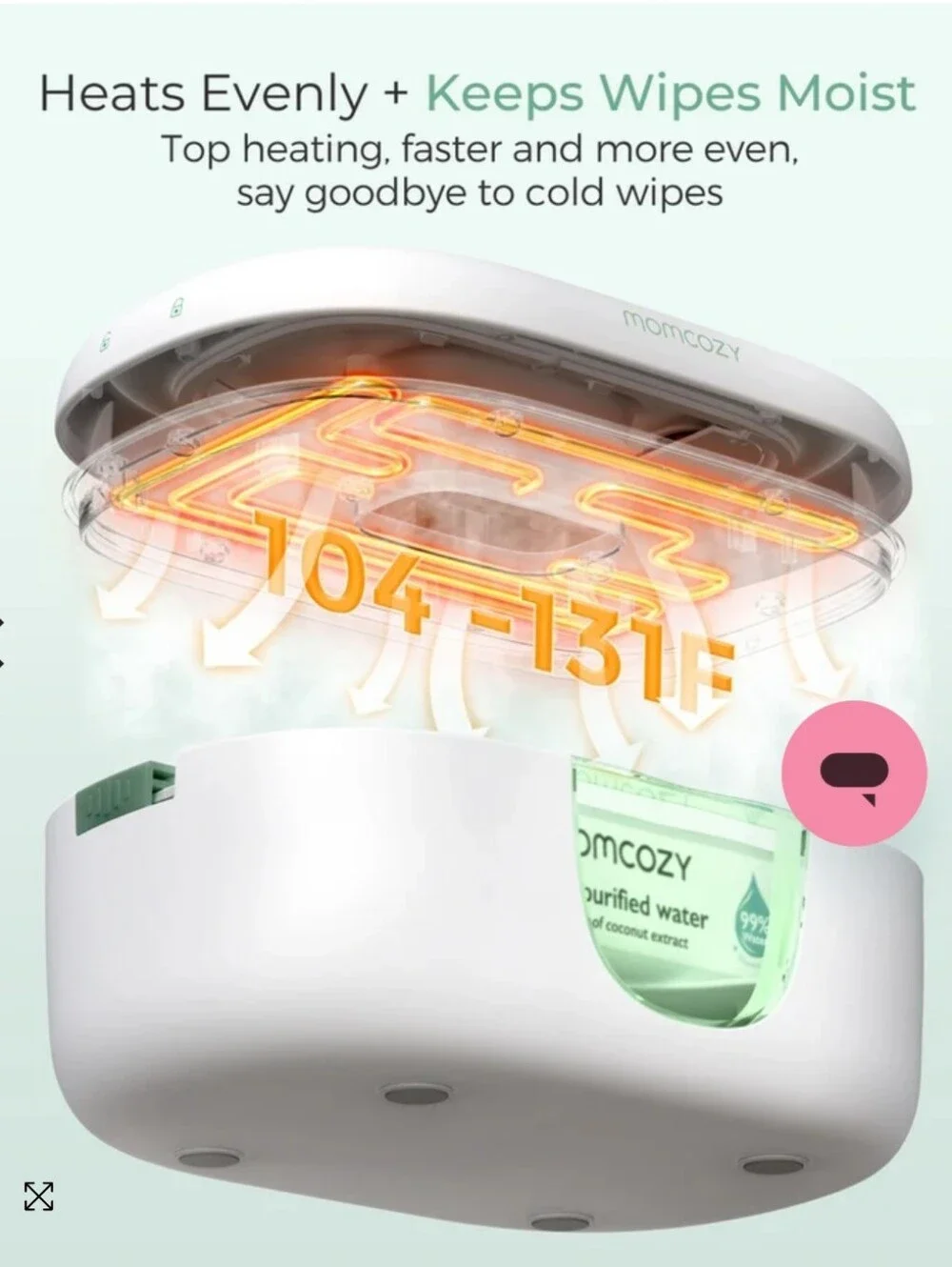 Momcozy Baby Wipe Warmer